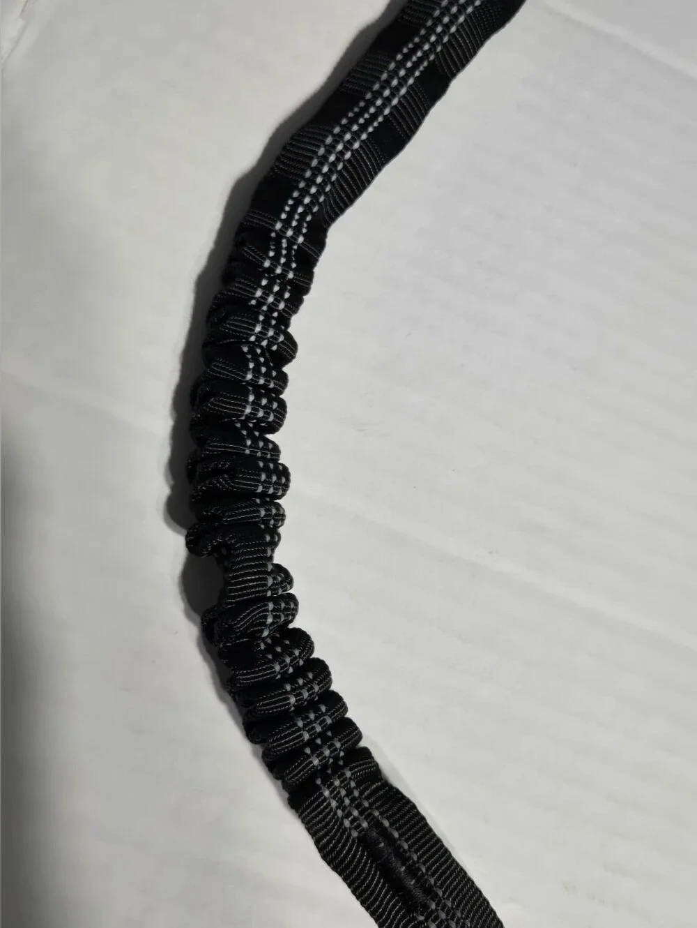 Hands Free Dog Running Leash Set‎ Reflective Adjustable Waist Belt Black New